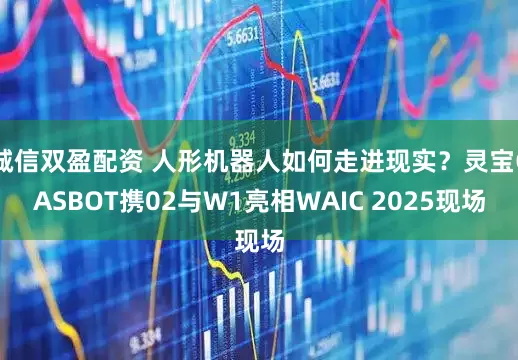 诚信双盈配资 人形机器人如何走进现实？灵宝CASBOT携02与W1亮相WAIC 2025现场